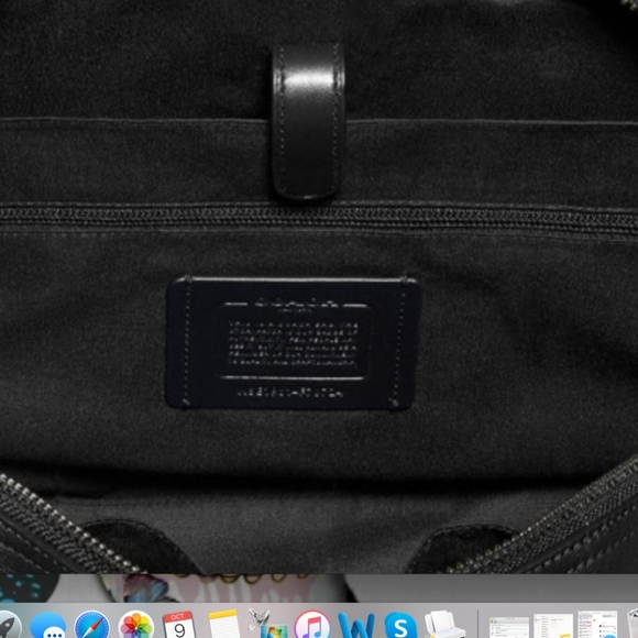 ♥️ DECIDED TO KEEP ♥️Coach Trekker Carryall In Signature - Travel - Picture 8 of 17